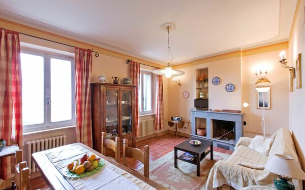 Alloggio Santo Agostino Dream: Sala da pranzo, Soggiorno