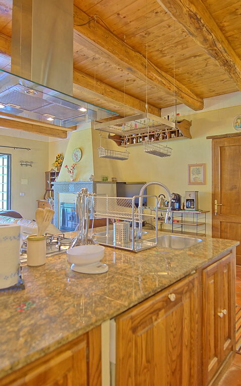 Villa Margherita: Cucina, Sala da pranzo, Soggiorno