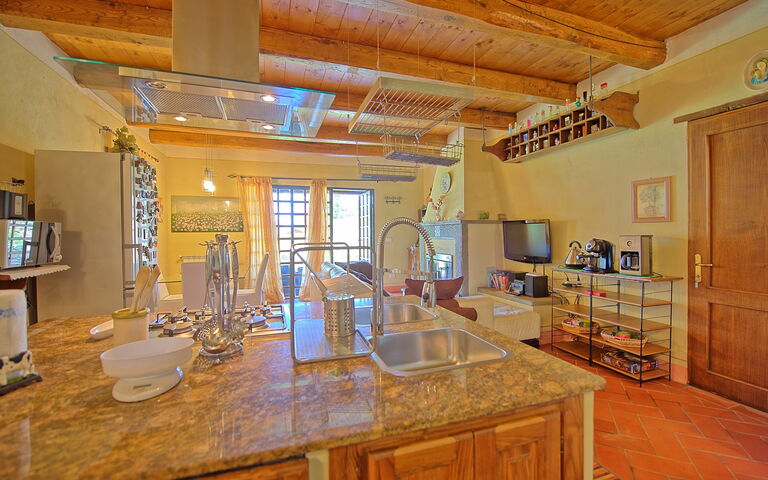 Villa Margherita: Cucina, Sala da pranzo, Soggiorno