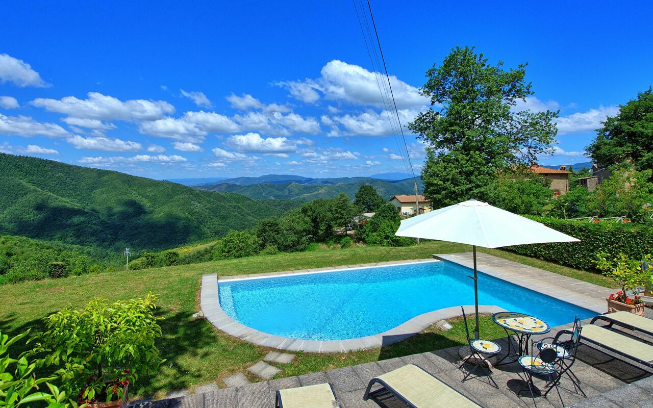 Villa Margherita: Giardino, Piscina