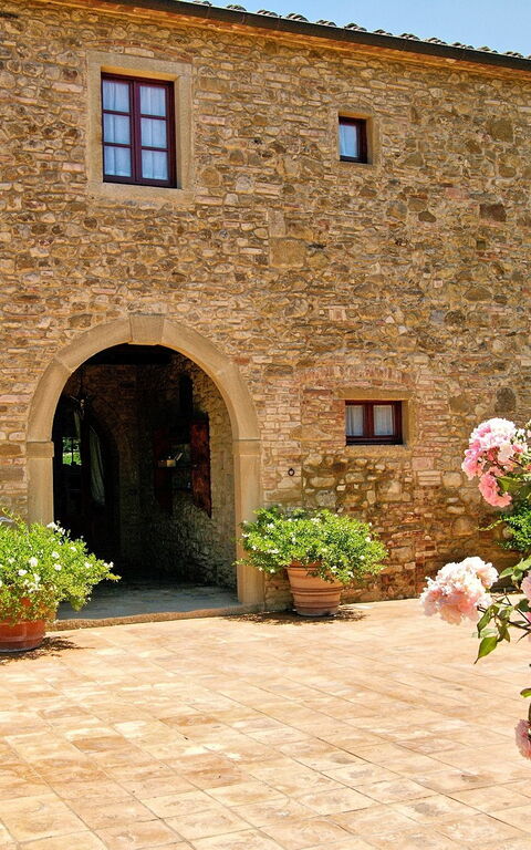 Villa Petrognano: all'aperto, Balcone / Terrazza / Patio