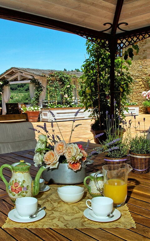 Villa Petrognano: Balcone / Terrazza / Patio