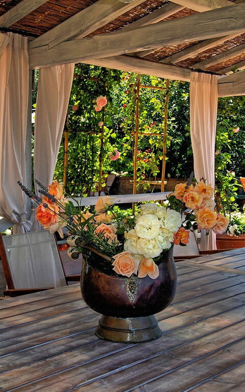 Villa Petrognano: all'aperto, Piscina, Vista Panoramica