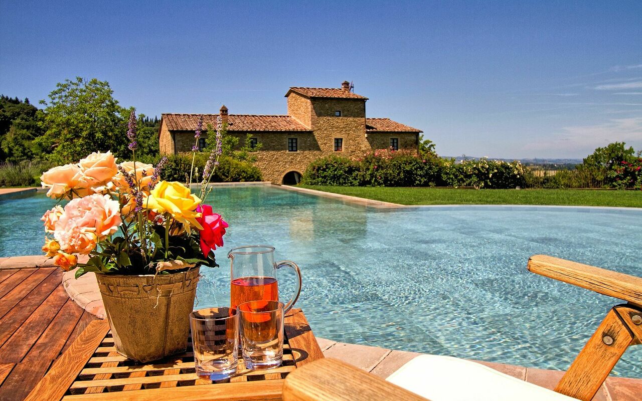 Villa Petrognano: Piscina