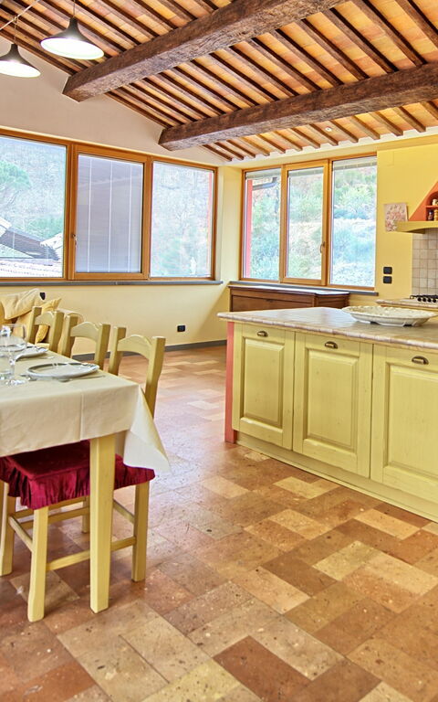 Villa Contessa: Cucina, Sala da pranzo