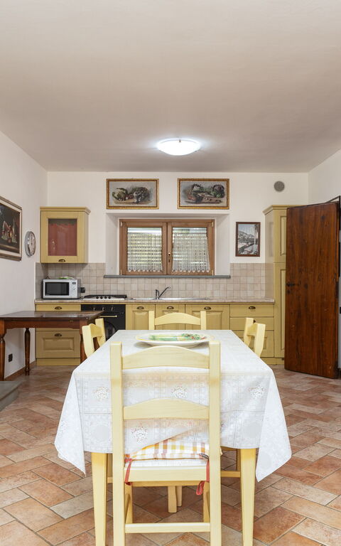 Villa Contessa: Cucina, Sala da pranzo