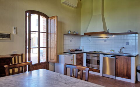 Alloggio Fornacino 1: Cucina, Sala da pranzo