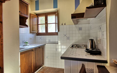 Alloggio Fornacino 4: Cucina, Sala da pranzo, Soggiorno