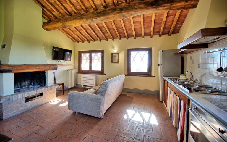 Alloggio Fornacino 6: Cucina, Soggiorno
