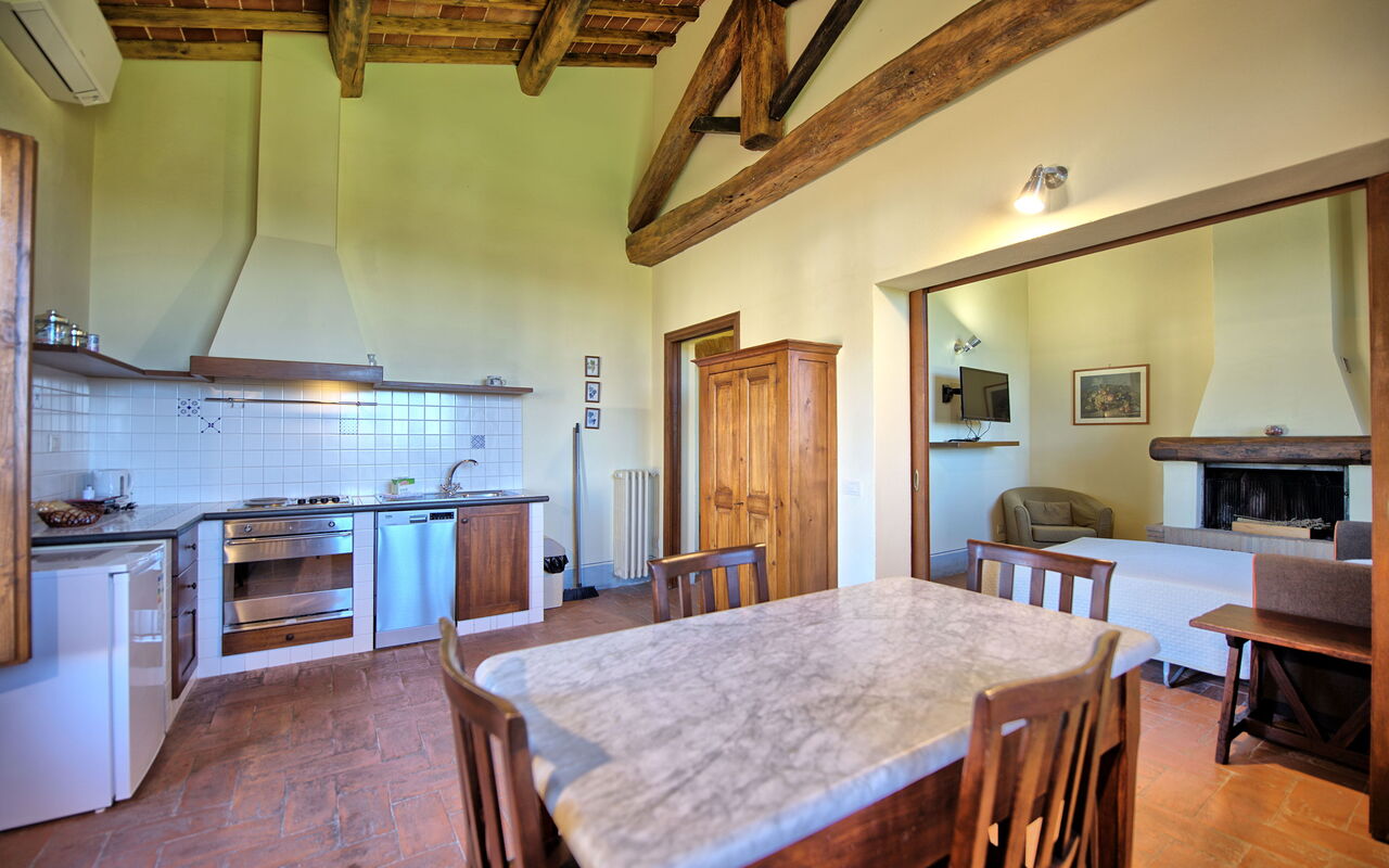 Alloggio Fornacino 1: Cucina, Sala da pranzo