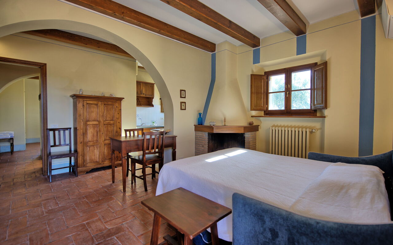 Alloggio Fornacino 4: Cucina, Sala da pranzo, Soggiorno