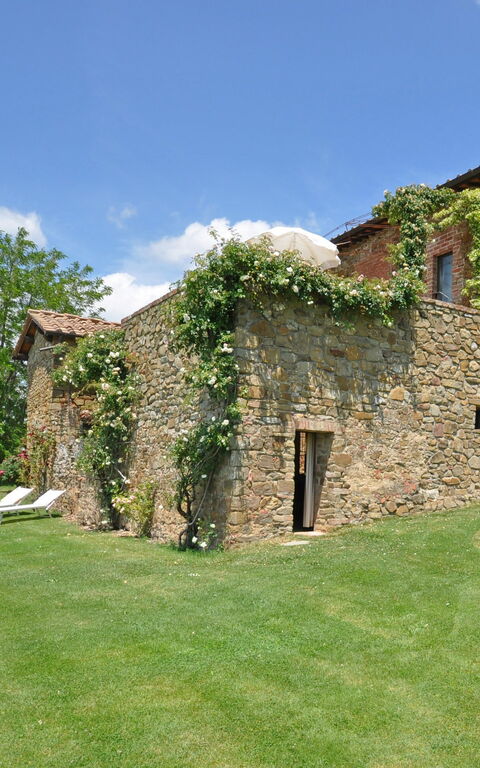 Podere Orietta: Esterni, Giardino, Piscina