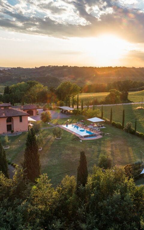Villa Insoglio: all'aperto