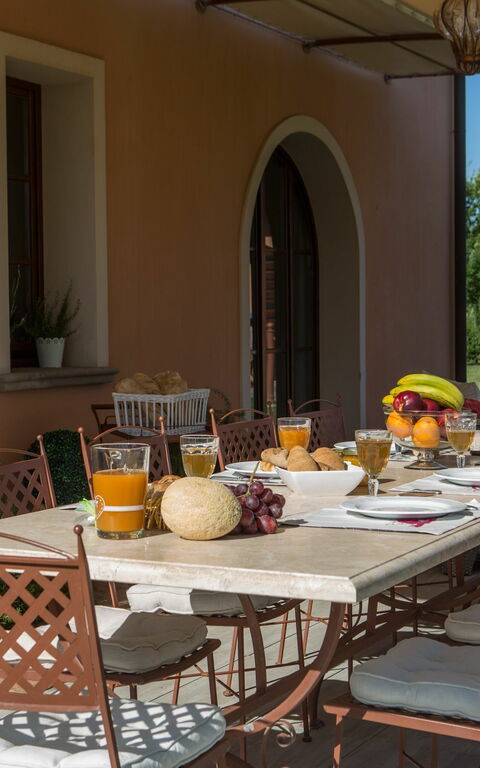 Villa Insoglio: all'aperto