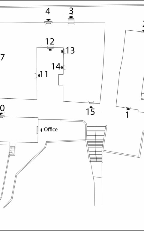 Le Fonti: Planimetria