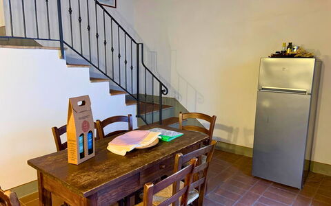 Alloggio Le Fonti 14: Sala da pranzo