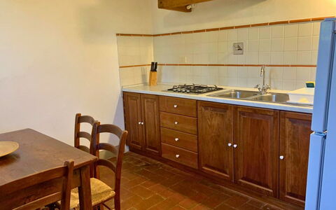 Alloggio Le Fonti 15: Cucina, Sala da pranzo