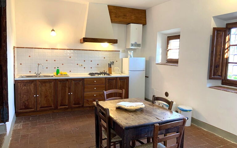 Alloggio Le Fonti 11: Cucina, Sala da pranzo