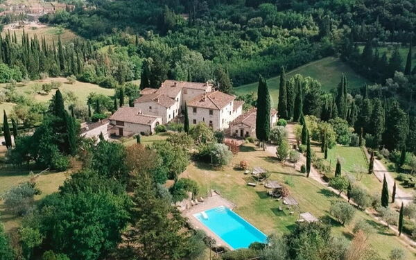 Le Fonti: Piscina, Vista Panoramica