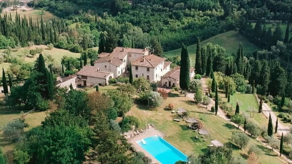 Le Fonti: Piscina, Vista Panoramica