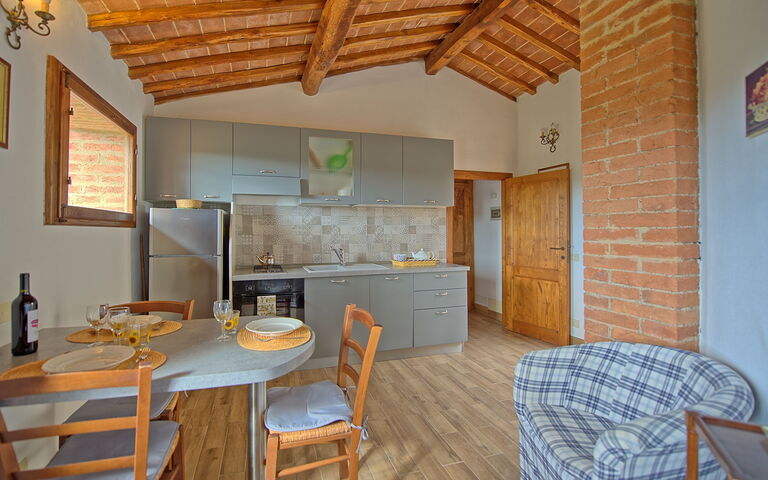 Alloggio San Donnino 2: Cucina, Sala da pranzo, Soggiorno
