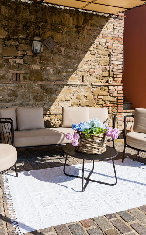 Villa Angelica: all'aperto, Esterni