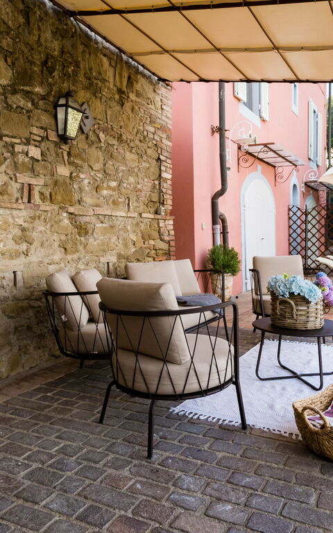 Villa Angelica: all'aperto, Esterni