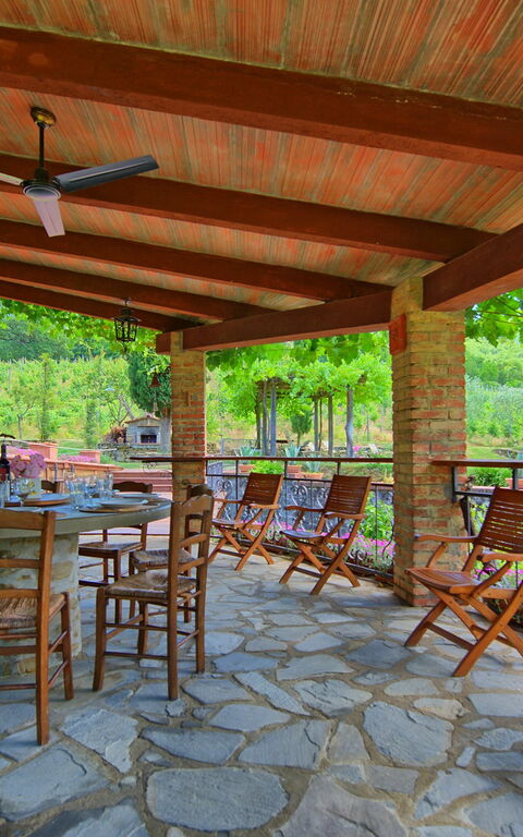 Villa Lo Scoiattolo: Balcone / Terrazza / Patio