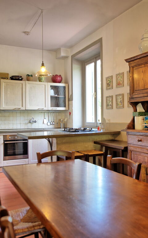 Villa Lo Scoiattolo: Cucina, Sala da pranzo