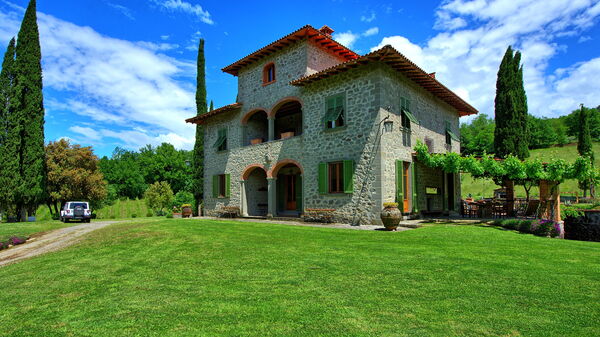 Villa Lo Scoiattolo: all'aperto, Giardino
