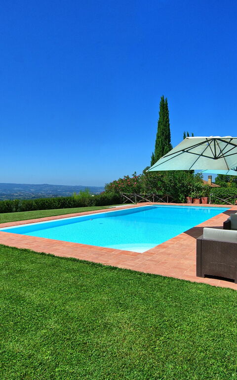 Casa Lucia: Giardino, Piscina