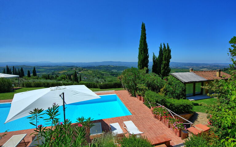 Casa Lucia: all'aperto, Estate, Giardino, Piscina, Vista Panoramica