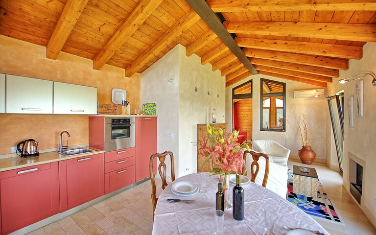 Casa Lucia: Cucina, Sala da pranzo