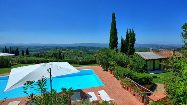 Casa Lucia: all'aperto, Estate, Giardino, Piscina, Vista Panoramica