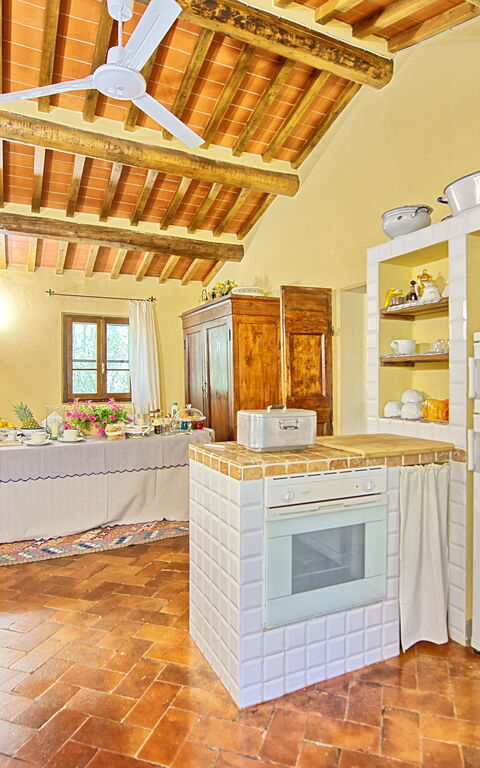 Villa Elisa: Cucina, Sala da pranzo