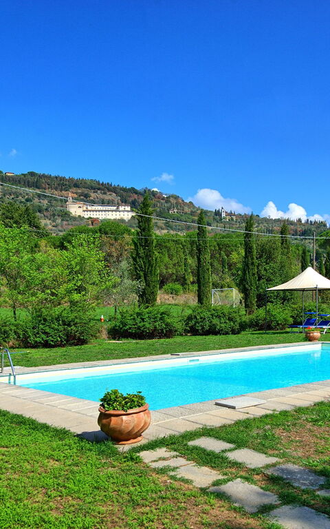 Villa Elisa: Giardino, Piscina
