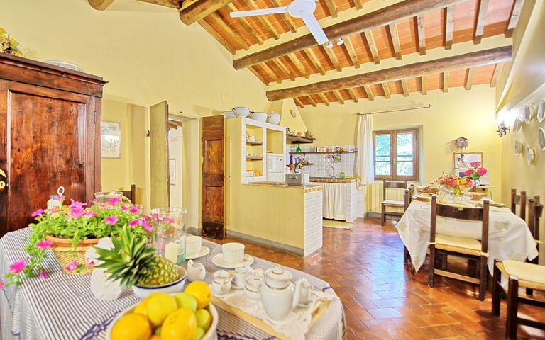 Villa Elisa: Cucina, Sala da pranzo