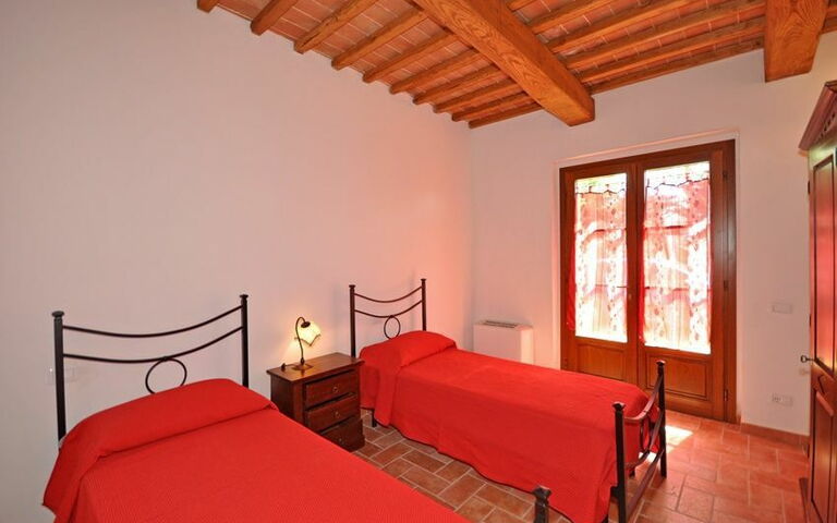 Alloggio Pienza c: Camera da letto