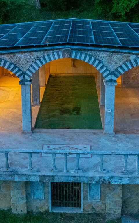 Le Querciolaie with Geothermal Pool: all'aperto, Esterni, Piscina