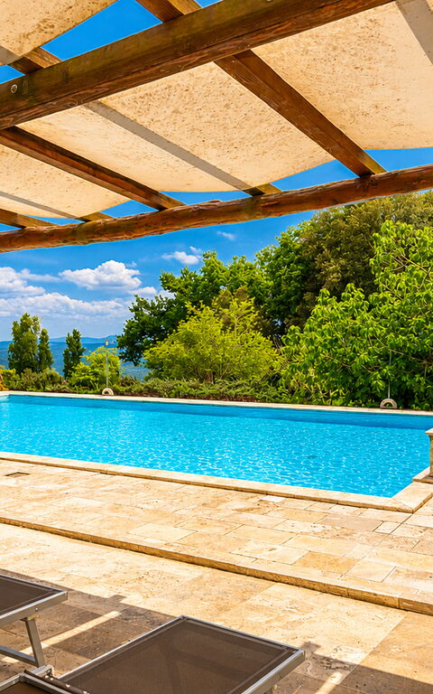Le Querciolaie with Geothermal Pool: all'aperto, Esterni, Piscina