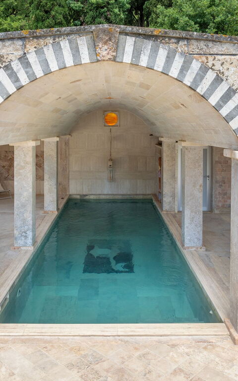Le Querciolaie with Geothermal Pool: all'aperto, Idromassaggio, Piscina