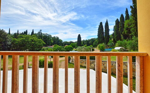 Alloggio Dependance 1: Giardino, Piscina