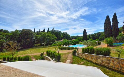 Alloggio Dependance 1: Giardino, Piscina