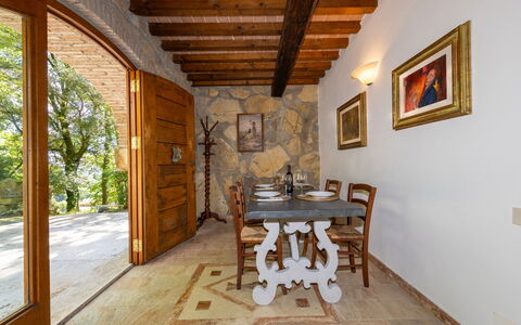 Alloggio Adamo Ed Eva: Sala da pranzo