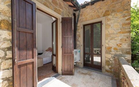 Alloggio Casiere: Balcone / Terrazza / Patio