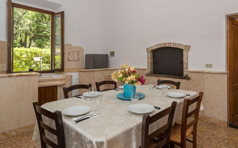 Alloggio Casiere: Sala da pranzo