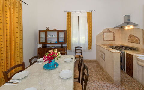 Alloggio Casiere: Cucina, Sala da pranzo