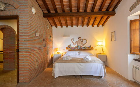 Alloggio Boscaiolo: Camera da letto