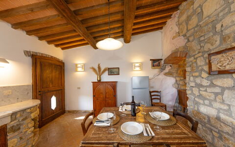 Alloggio Boscaiolo: Sala da pranzo