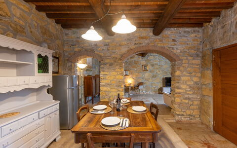 Alloggio Fontana 2: Cucina, Sala da pranzo
